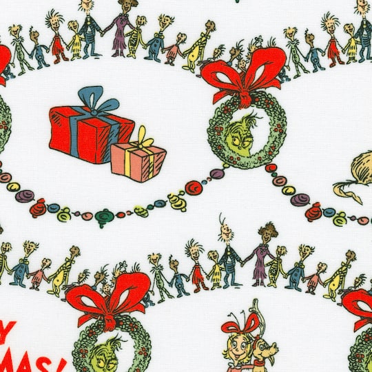 Dr. Seuss&#x2122; The Grinch Whoville Cotton Fabric